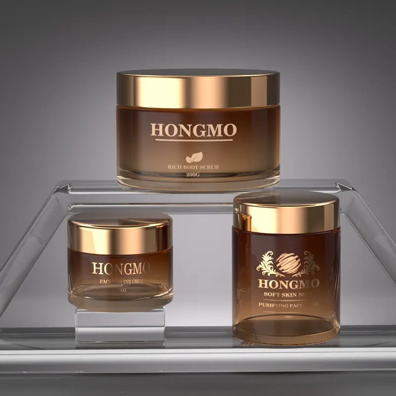 Face Cream Glass Jars