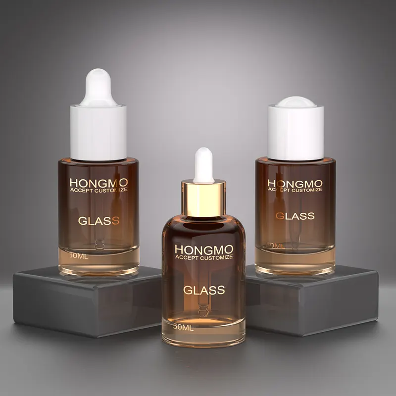 Amber Dropper Bottles