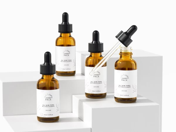 Custom dropper bottles